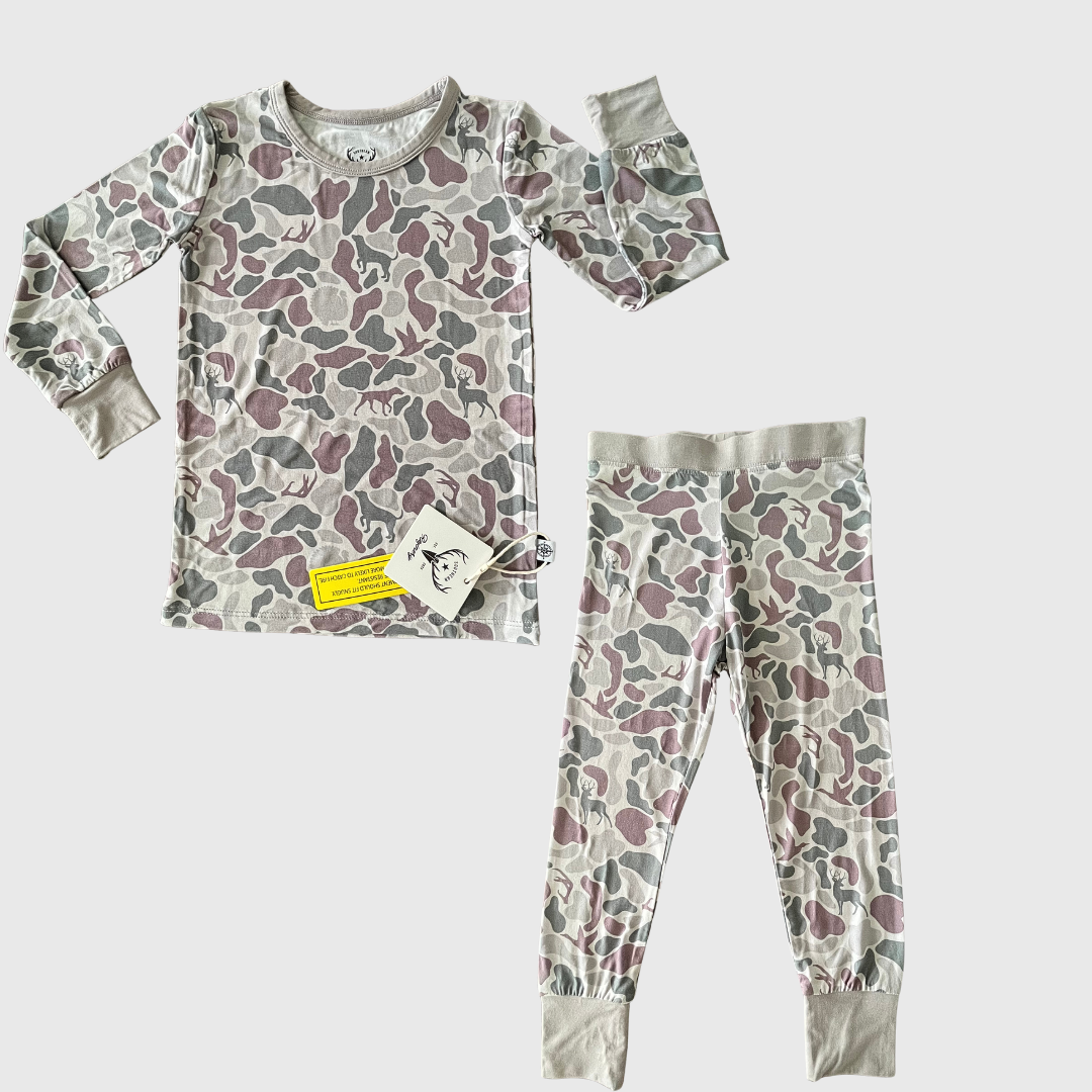 Spencer Camo Bamboo Pajamas